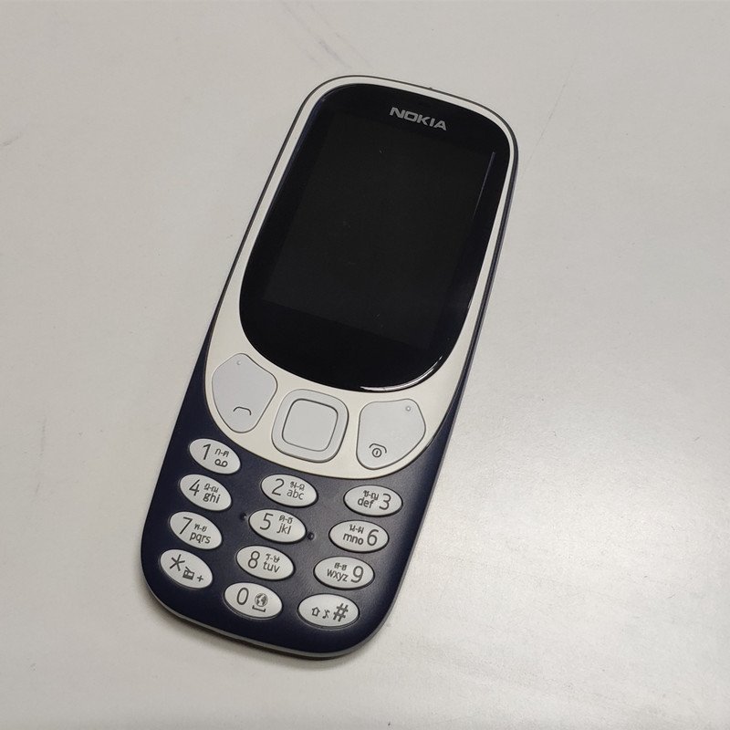 New cross-border mobile phone 3310 2.4 non intelligent straight board elderly dual card function phone
