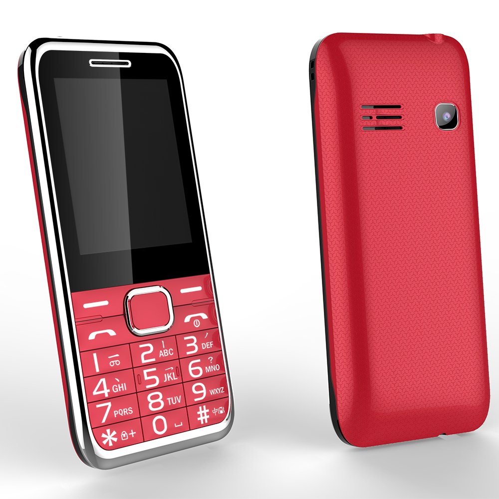 2.4 Inch low cost telephone keypad telephones feature new mobile phone for Elderly 2020