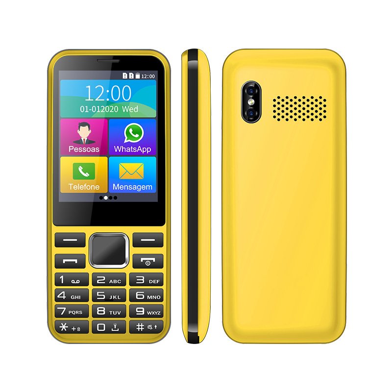 OEM UNIWA A2801 2.8 Inch 3G Support whatsapp/facebook/twitter GPS Keypad Low Cost Android Mobile Phone