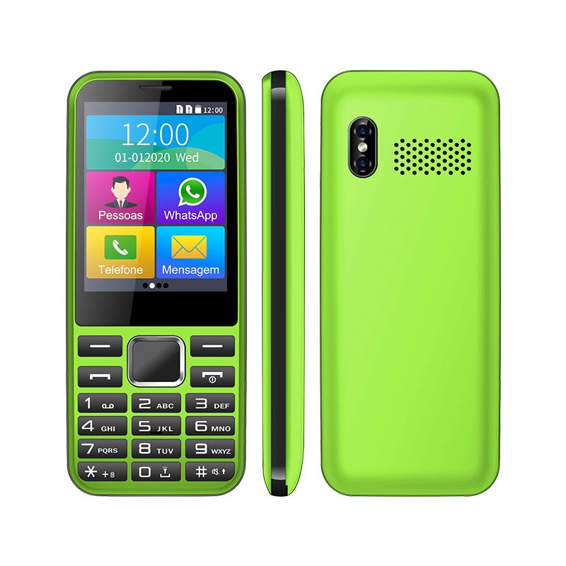 OEM UNIWA A2801 2.8 Inch 3G Support whatsapp/facebook/twitter GPS Keypad Low Cost Android Mobile Phone
