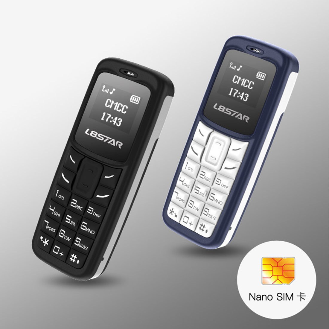 Cross-border foreign trade BM30 GSM 2G mobile wireless Bluetooth mobile phone Mini student button small mobile phone