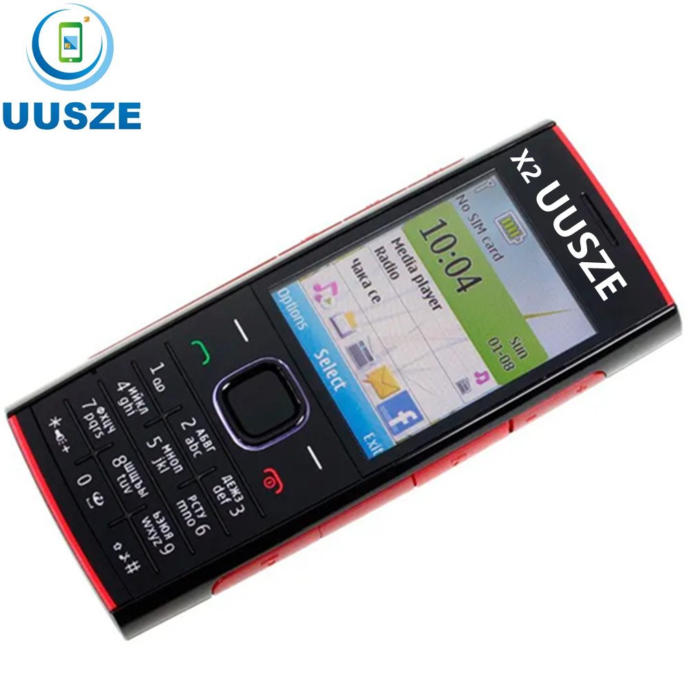 Original Russia Mobile Phone Arabic Hebrew Keypad Mobile Phone Fit for Nokia X2-00 X3 5130 5310 3310 3110 105 N95 7610 6600 6300