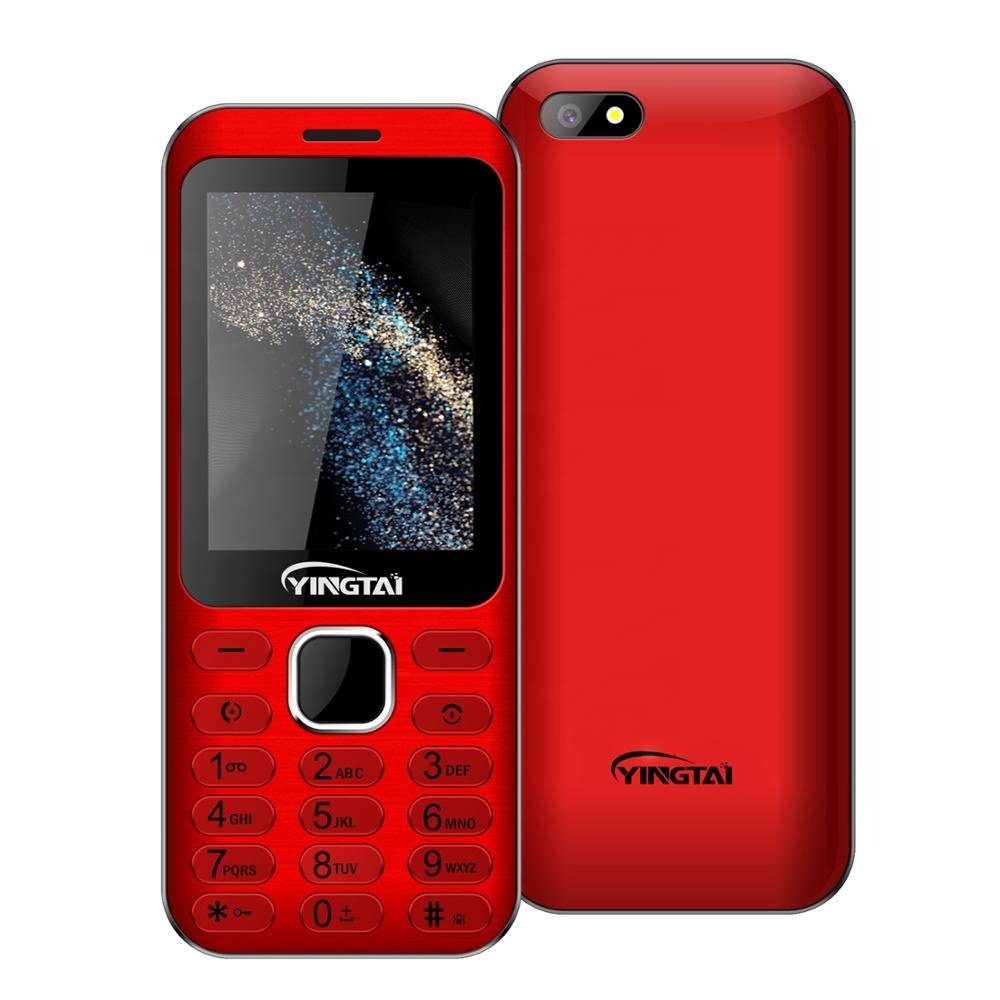 YINGTAI customized super slim 2.8 inch metal body feature phone keypad mobile phone low price