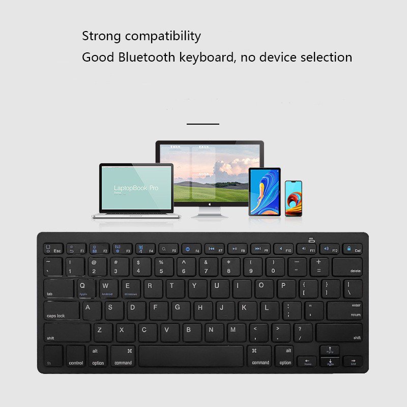 Wireless Keyboard Mobile Phone Tablet PC Blue-tooth portable wireless Keyboard 10 inch Round Pro Keypad
