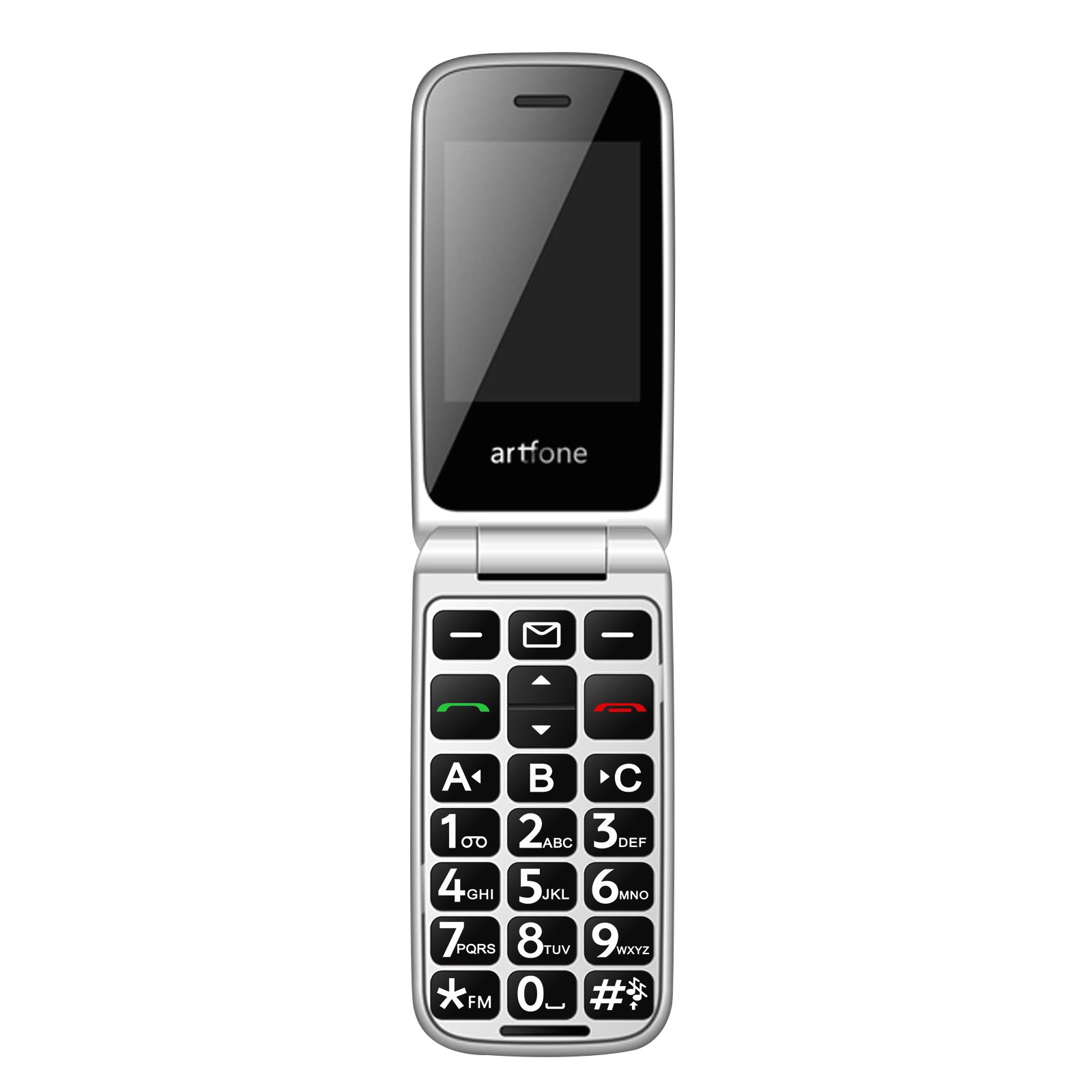 artfone factory F30 flip phone 4G cellphones simple elderly phone button phones large button SOS for senior