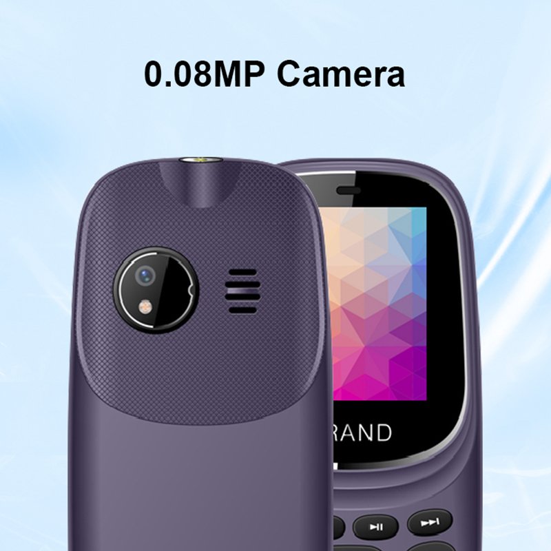 Factory Directly 1.77 Inch Unlocked 2G Super Cheap Feature Phone 2G Rubber Keyboard Mobile Cell Feature Phone