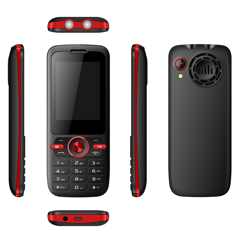 Big Battery MG2403 SIM Card LED Fold Big Button Feature phone OEM China Keypad Touch GSM mobile phone