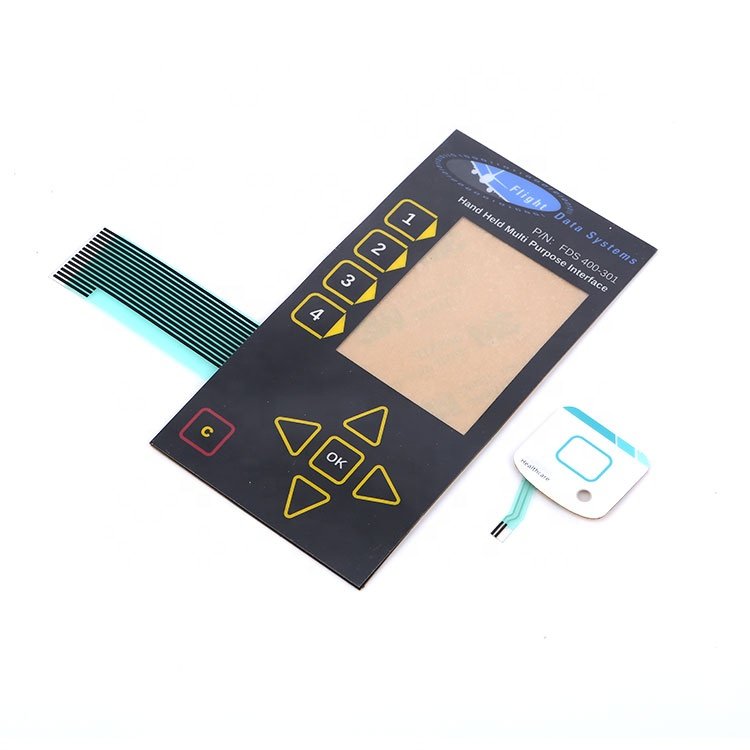 Factory Custom Mini PCB Front Control Panel Keypad Metal Dome Membrane Switches Prototype for Smart Electronics