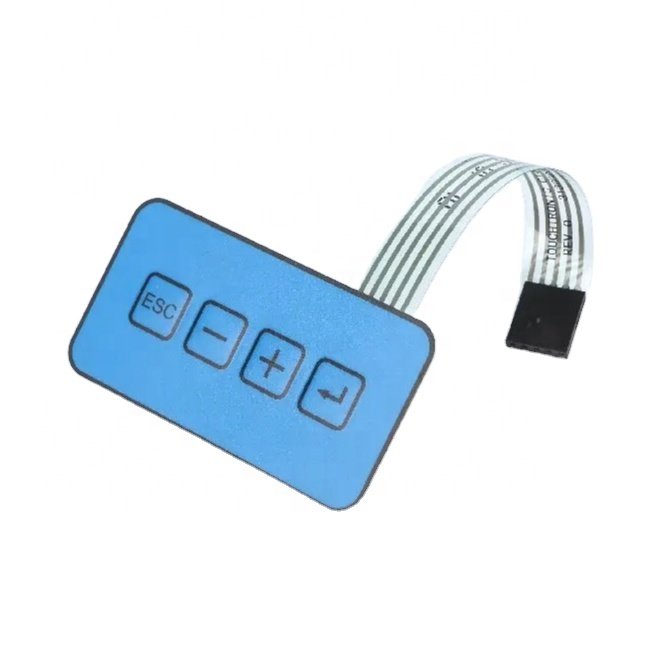 Factory Direct 16 Key Membrane Switch Keypad 4*4 Matrix Keyboard graphic overlay