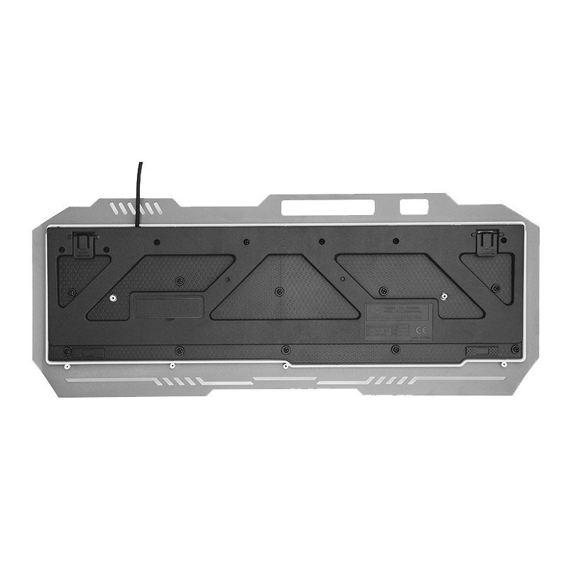 RGB Backlit Gamer Keyboards USB Wired Keyboard Computer Game Keyboard RGB for PC Laptop Black OEM Logo Printing USB