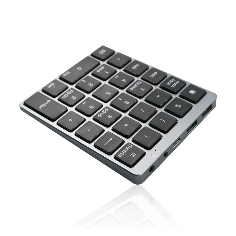 Wireless Bt Numeric Keyboard Hub Numpad Keyboard Wireless For Laptop Pc