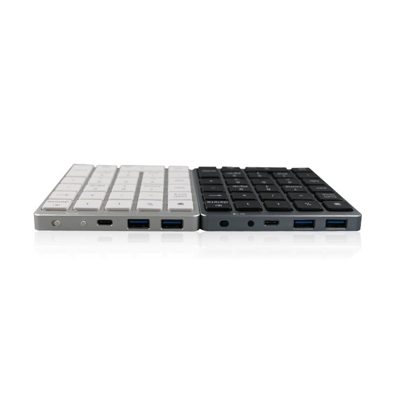 Wireless Bt Numeric Keyboard Hub Numpad Keyboard Wireless For Laptop Pc
