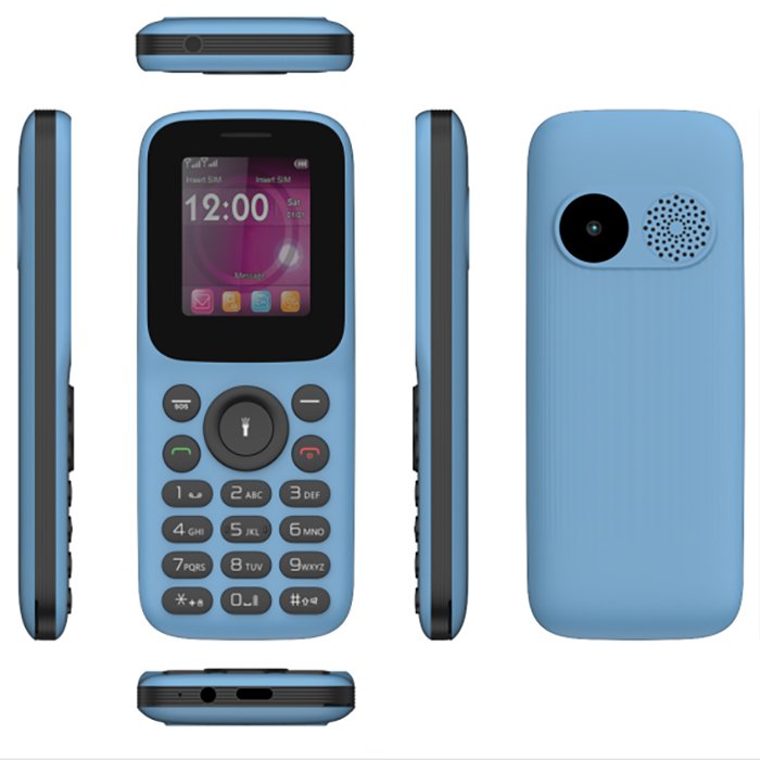 Phone. Seniors Senior Cell Elderly Phones Ptcrb Featured With For Old People Keypad Volte Lte Mobile Button 4G Feature Phone