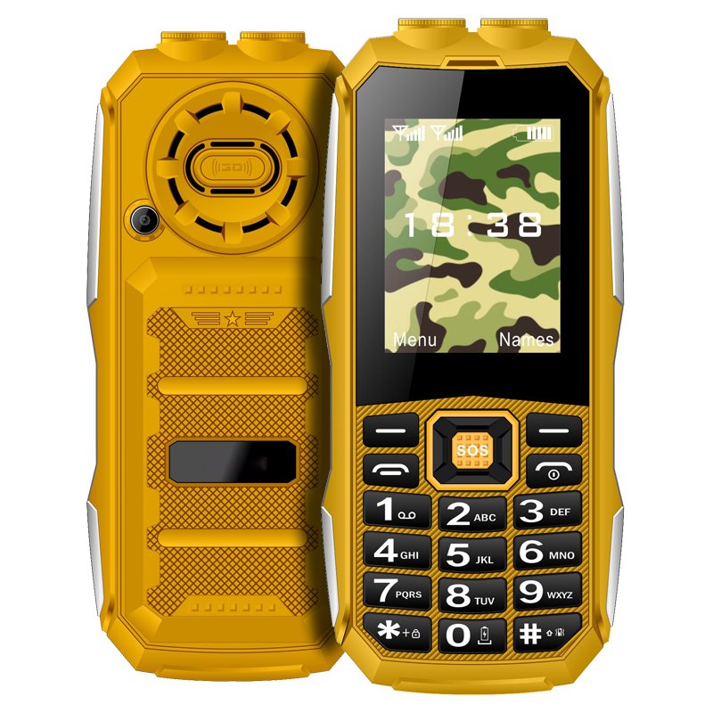 Top Selling H7 2.4 inch Big Button Super Loud Speaker mobile keypad phone rugged phone wholesale