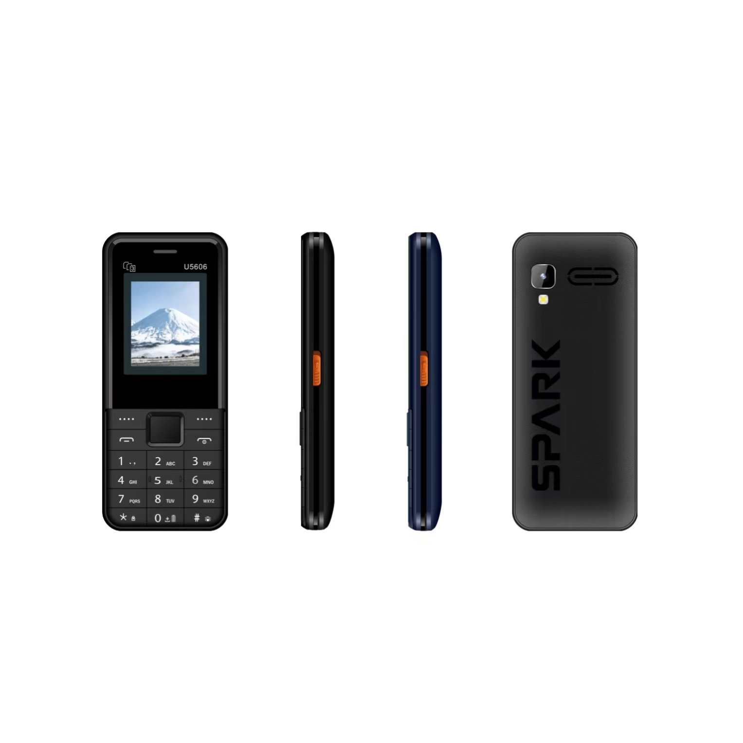 For 5606 1.8 Inch Basic Function Keypad Phone For Global Digitalization New Mobile Phones