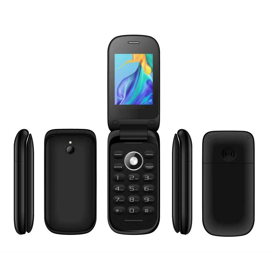 Oem Simple Keypad Flip Mobile Phone T-Mobile Basic Easy Flip Button Mobile Phones For Elderly Seniors No Internet