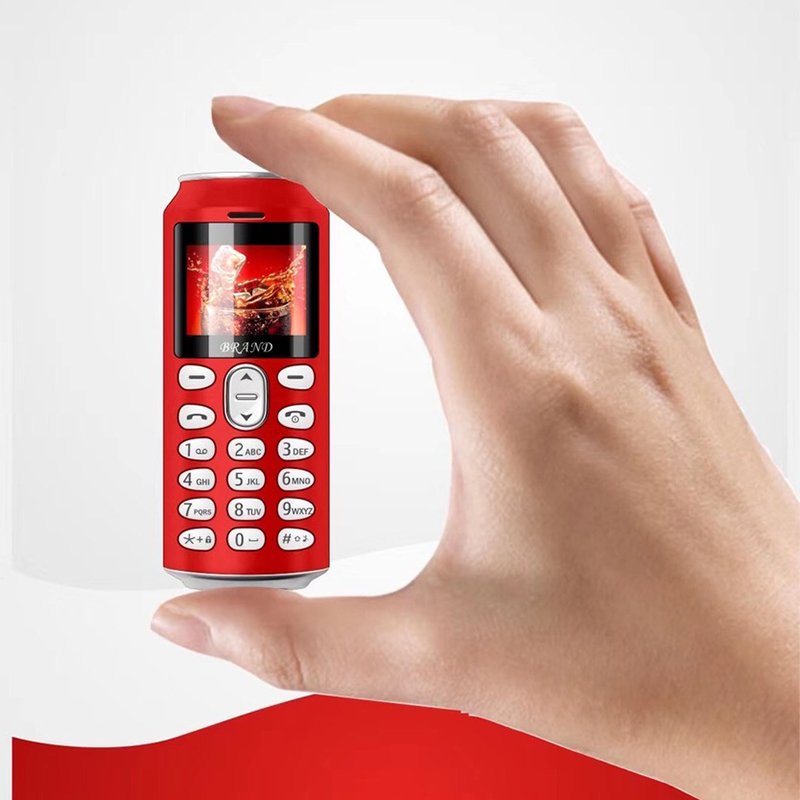 BM666 Can Shape Mini Mobile Feature Phone Card Phone With Camera Multiple Language for Elderly Kids Original Mobile Phone