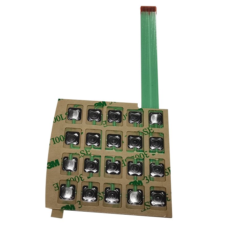 Wholesale Keypad Flexible Rubber Silicone Square Shaped P+R Big Keypad