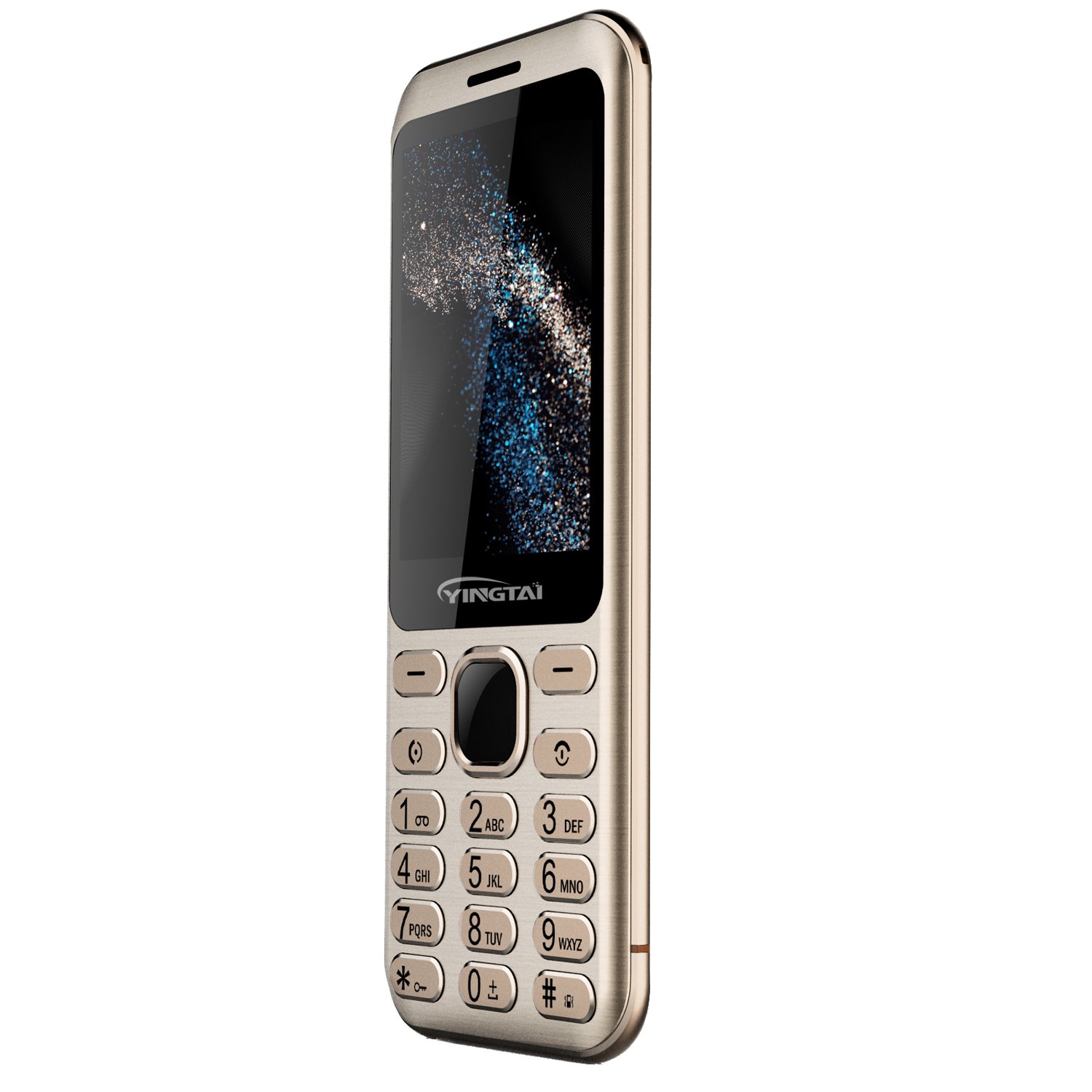 2.8 inch gsm 2g unlocked dual sim metal material slim feature mobile phone