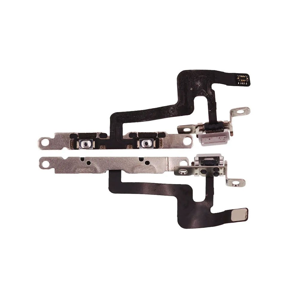 Volume Power Button On Off Key Switch Flex Cable For Phone 7 8 Plus X Xr Xs 11 12 13 Pro Max 13 mini Replacement Repair Parts