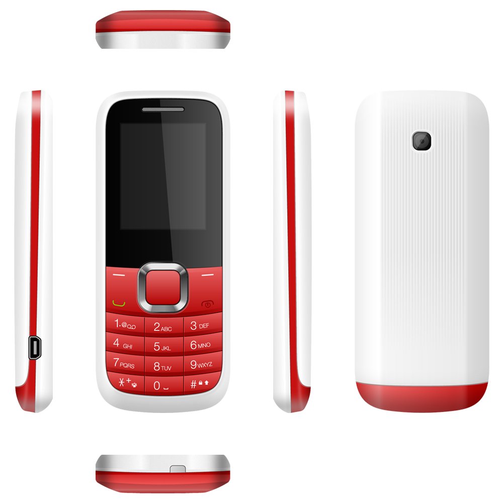 MC6112 CDMA Phone 1.77 Inch Screen mini keypad phone 2G CDMA 1x 800MHz 1900MHz Memory 0.3MP Camera Torch Call Vibration FM