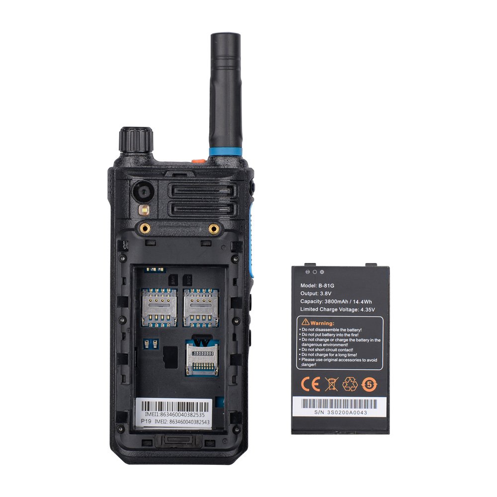 Inrico S200 WIFI virtual keypad two way radio ZELLO Real PTT intercom Mobile Phone walkie talkie