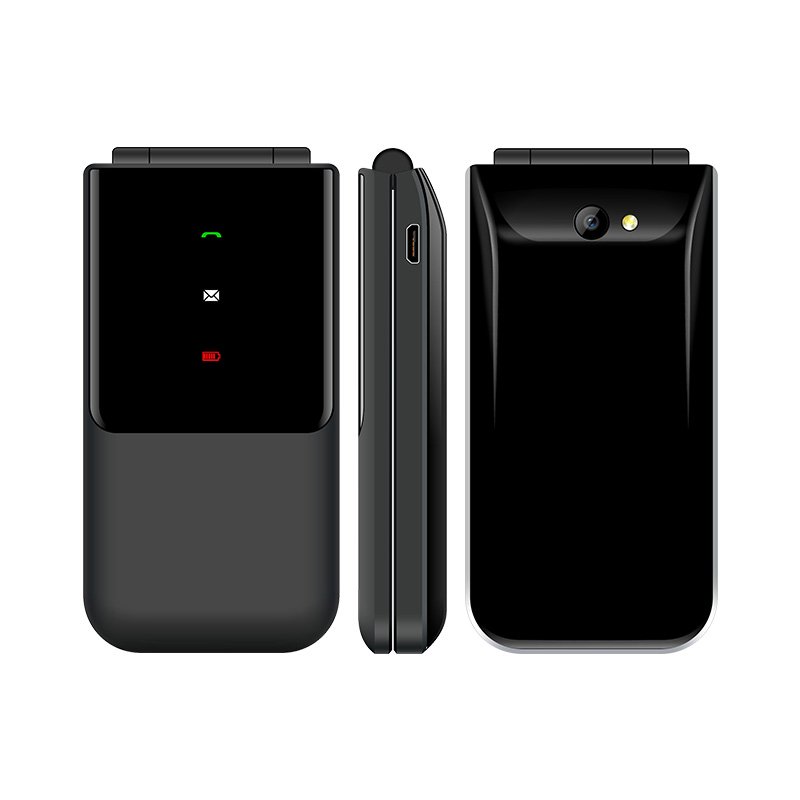 UNIWA F2720 Dual Standby 1.77 inch Flip Keypad GSM Mobile Phone
