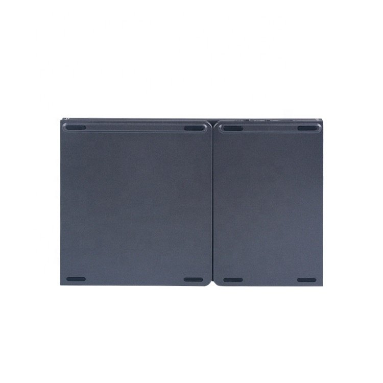 Custom logo ce rohs foldable keyboard folding wireless BT tastatur mouse and keyboard for apple logitech