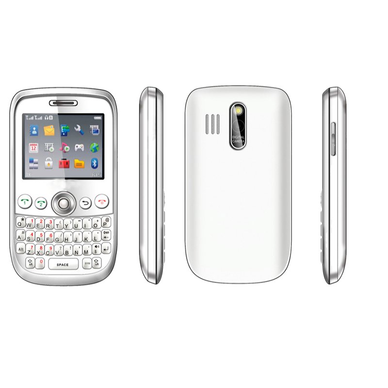 2.0 Inch TFT Screen 2G 3G 4G T107 Qwerty Keypad Mobile Phones With Vga Camera