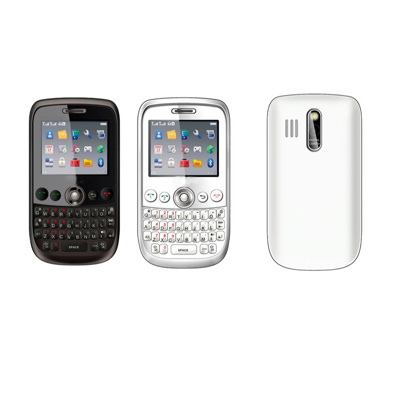 2.0 Inch TFT Screen 2G 3G 4G T107 Qwerty Keypad Mobile Phones With Vga Camera