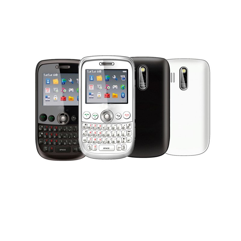 2.0 Inch TFT Screen 2G 3G 4G T107 Qwerty Keypad Mobile Phones With Vga Camera
