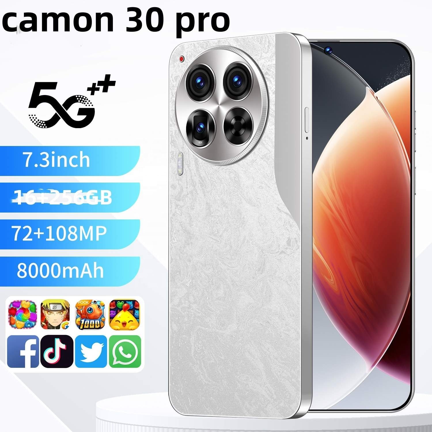 aficheur telephone portable keypad camon 30 pro one plus mobile phone 5g