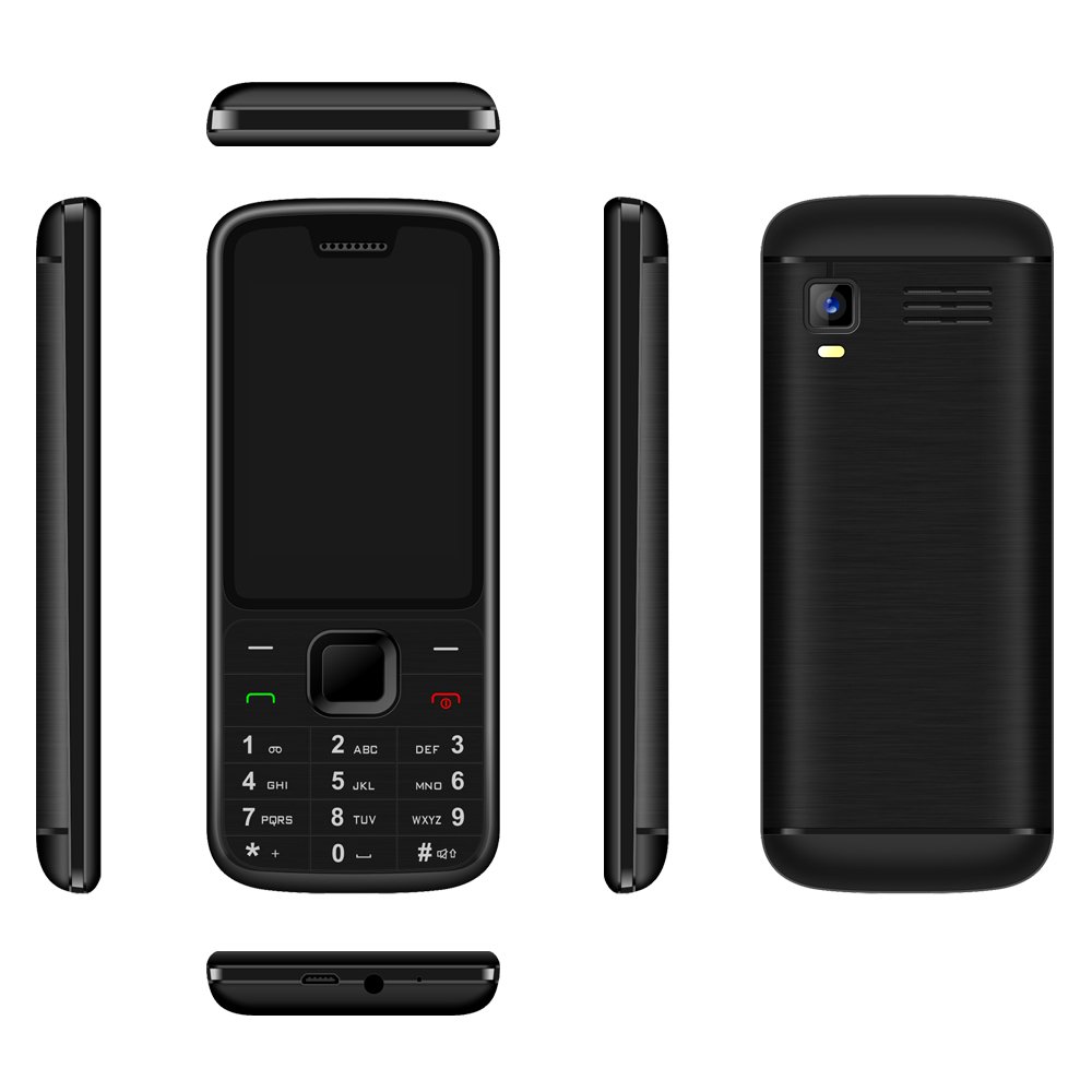 DG2401 2.4 Inch 2G GSM Unlocked Feature Mobile Bar Phone with Keypad FM BT