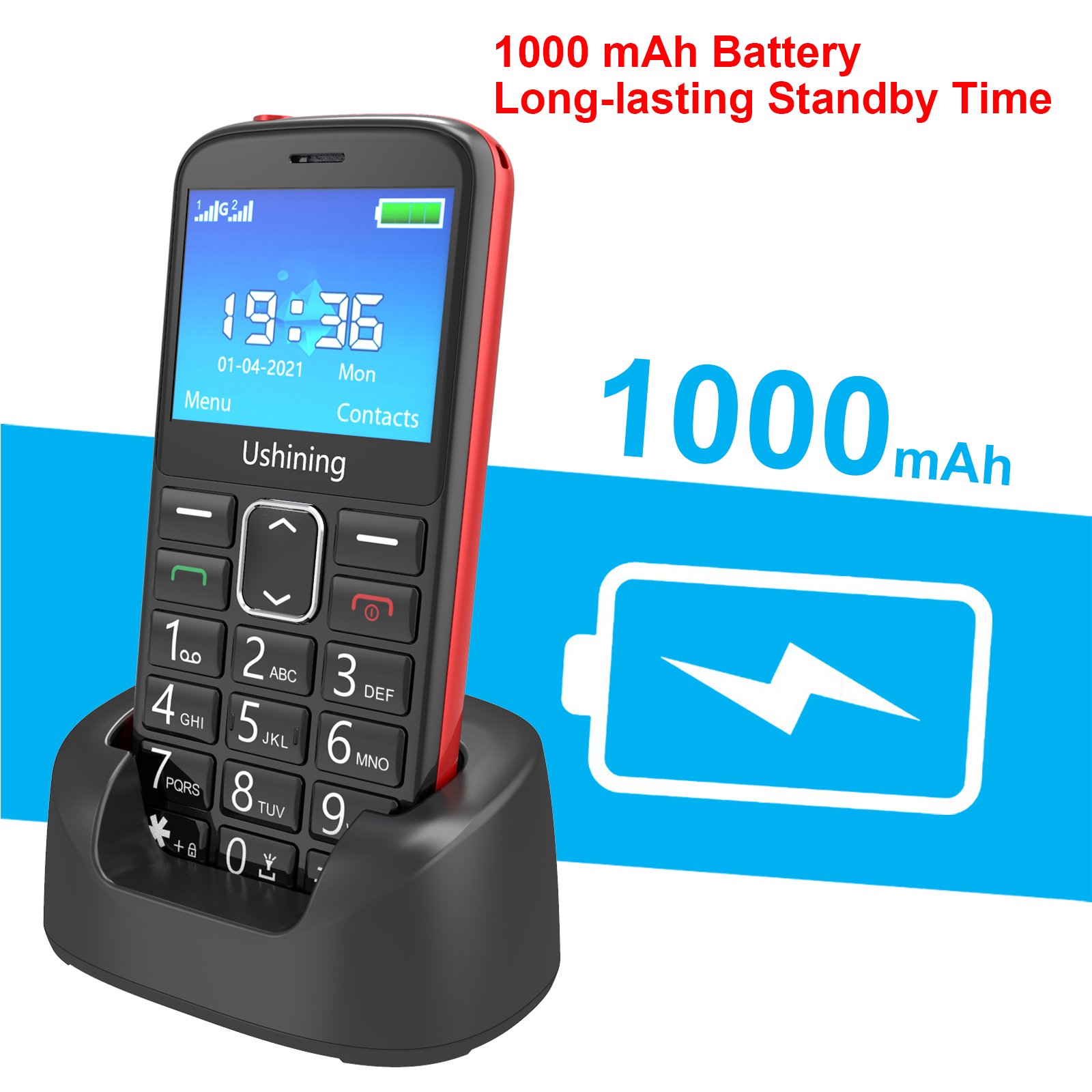 Cheap Button Phone Display Touch And Type Keypad Mobile With Celular Con Tapa 4G Feature Mobile Phone for Senior