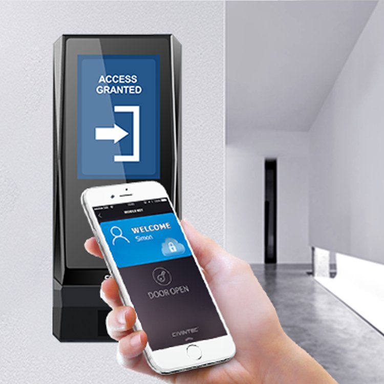 CT9 QR Code Ticket Finger Print Sensor Elevator With Keypad Parking Access Control