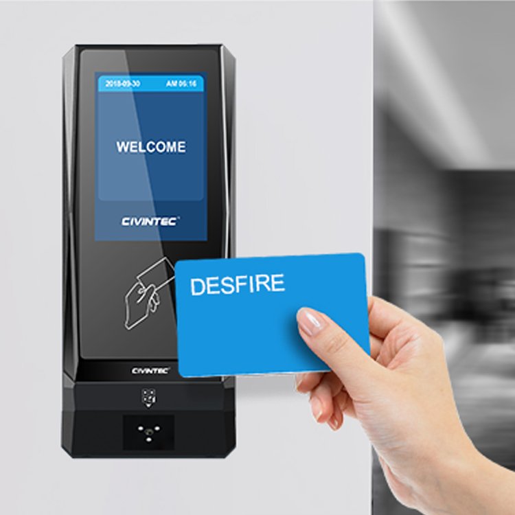 CT9 QR Code Ticket Finger Print Sensor Elevator With Keypad Parking Access Control