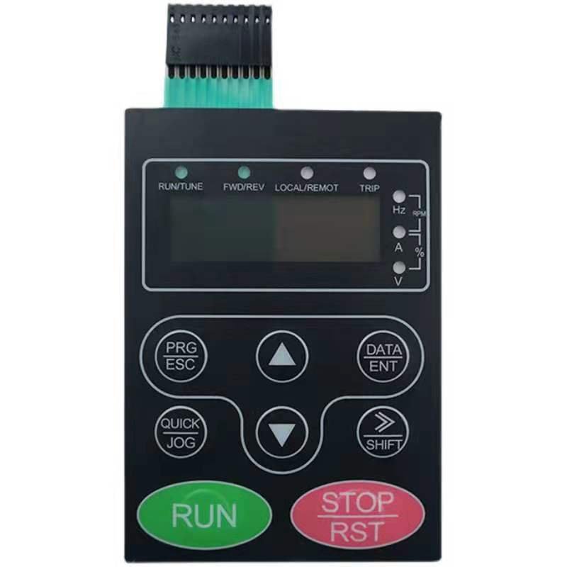 Membrane Keyboard Switch Panel Sticker Electrical Embossed Button Keypad Labels For Electric Appliance Button