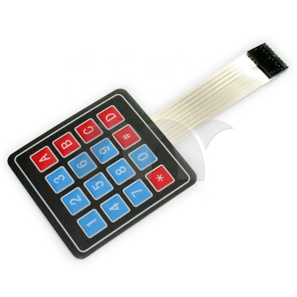 4x4 Matrix Array/Matrix 16 Key Membrane Switch Keypad Matrix Keyboard