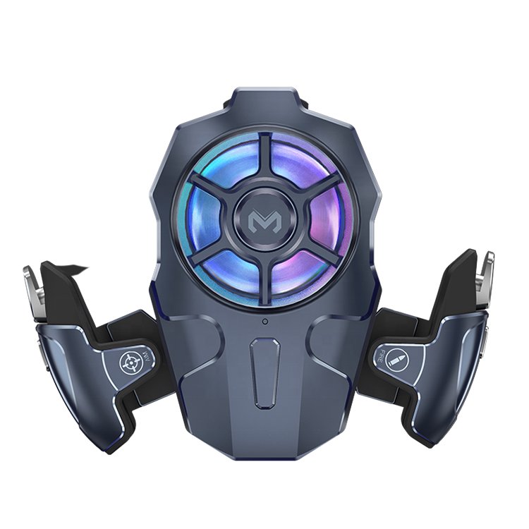 Hot Sale Mobile Game Trigger Controller Holder Gaming Keypads Joystick With Phone Cooler Fan