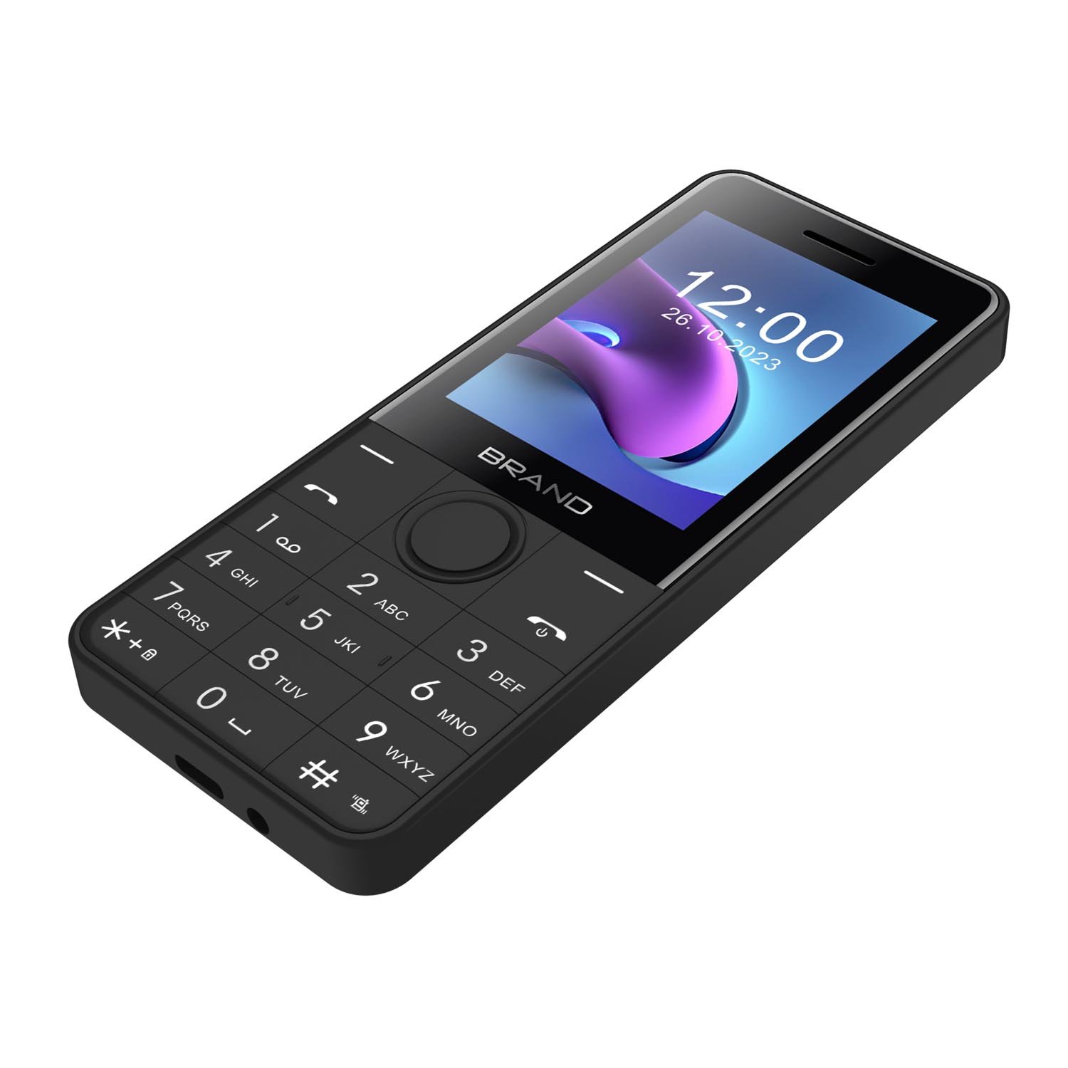 Nice design 4g bar feature phone HD/volte calling dual sim unlocked 4g mobile phone