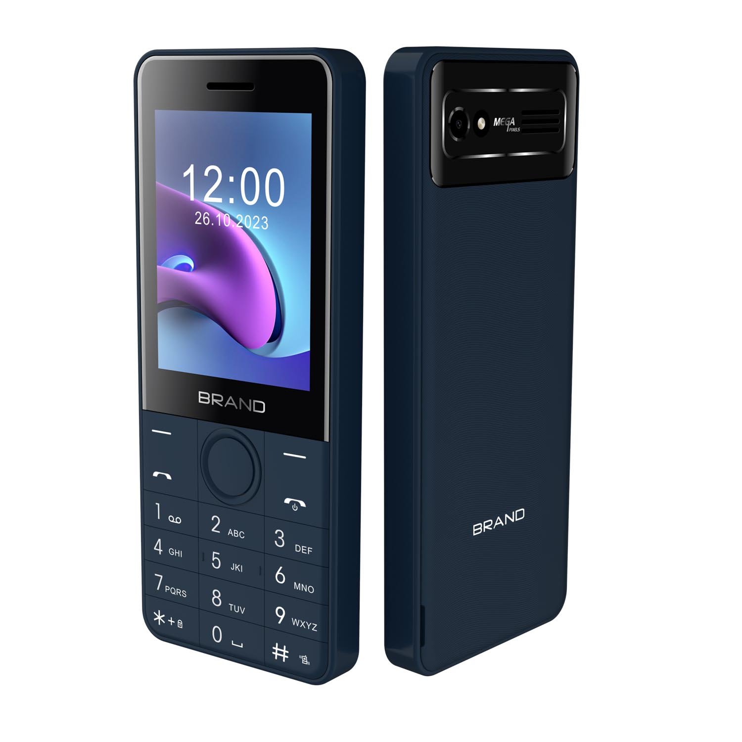 Nice design 4g bar feature phone HD/volte calling dual sim unlocked 4g mobile phone