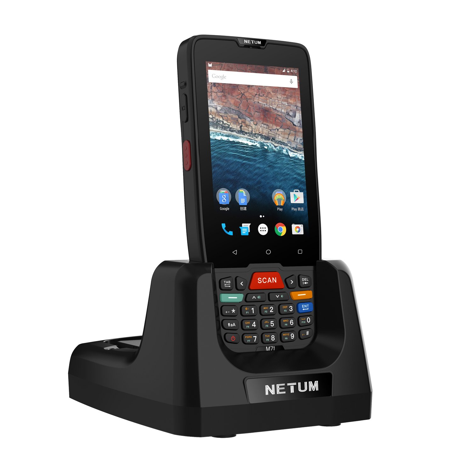 NETUM PDA-D7200 NT-M72 PDA Android Terminal 2D Barcode Scanner Touch Screen with WIFI 4G GPS