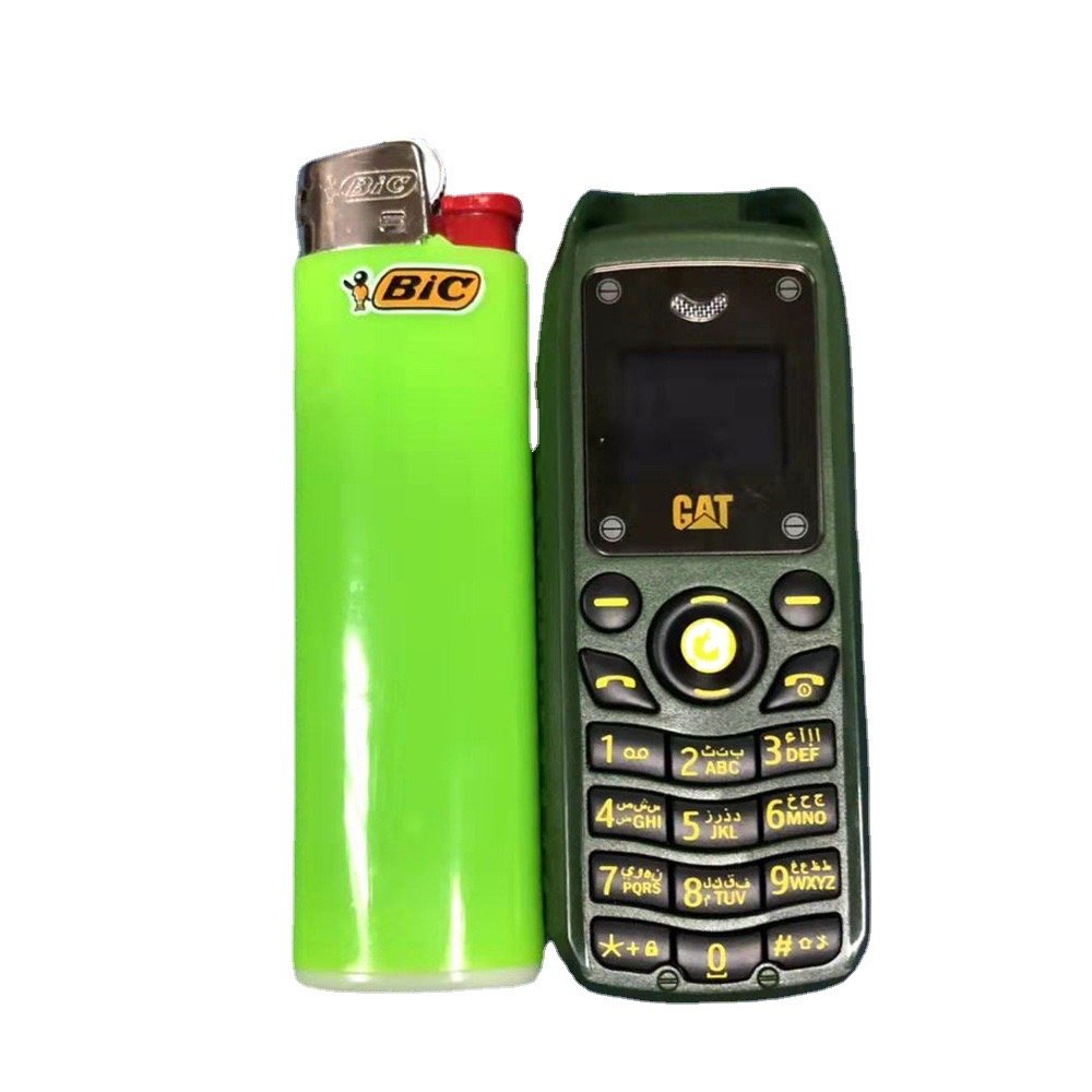 Cross-border mobile phone BM25 GSM 2G non-smart button bar mini hanging ear dual card student small mobile phone