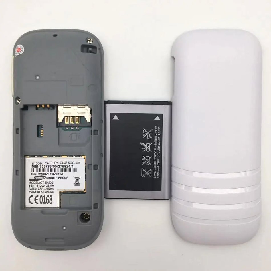 Cheap GSM 2G Bar feature phone For Samsung E1200 1.52 inch Original B310e B312 keypad mobile phone