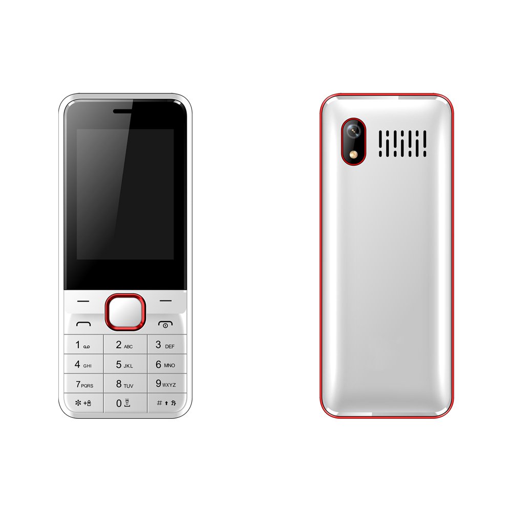 MG2401 Wholesale second hand keypad phone Original 2SIM Cheap used mobile feature Bar phone