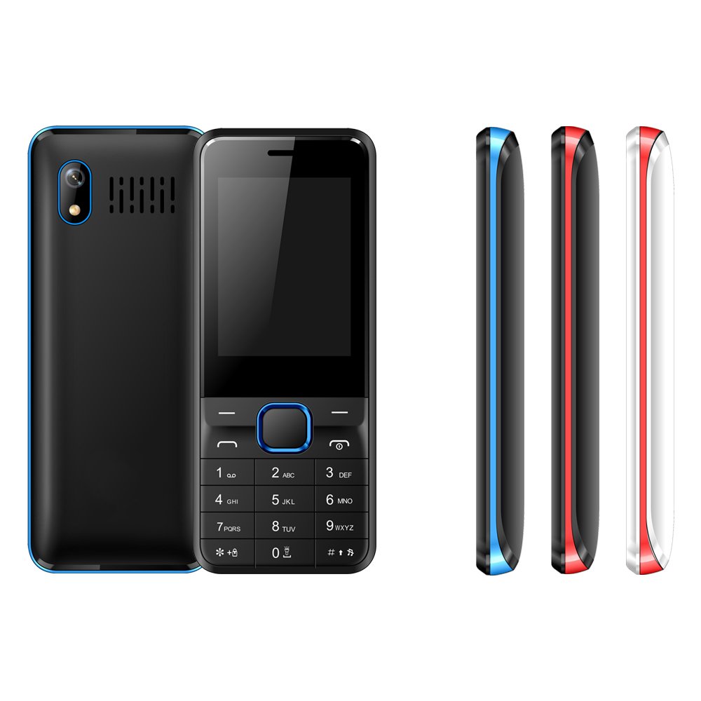MG2401 Wholesale second hand keypad phone Original 2SIM Cheap used mobile feature Bar phone