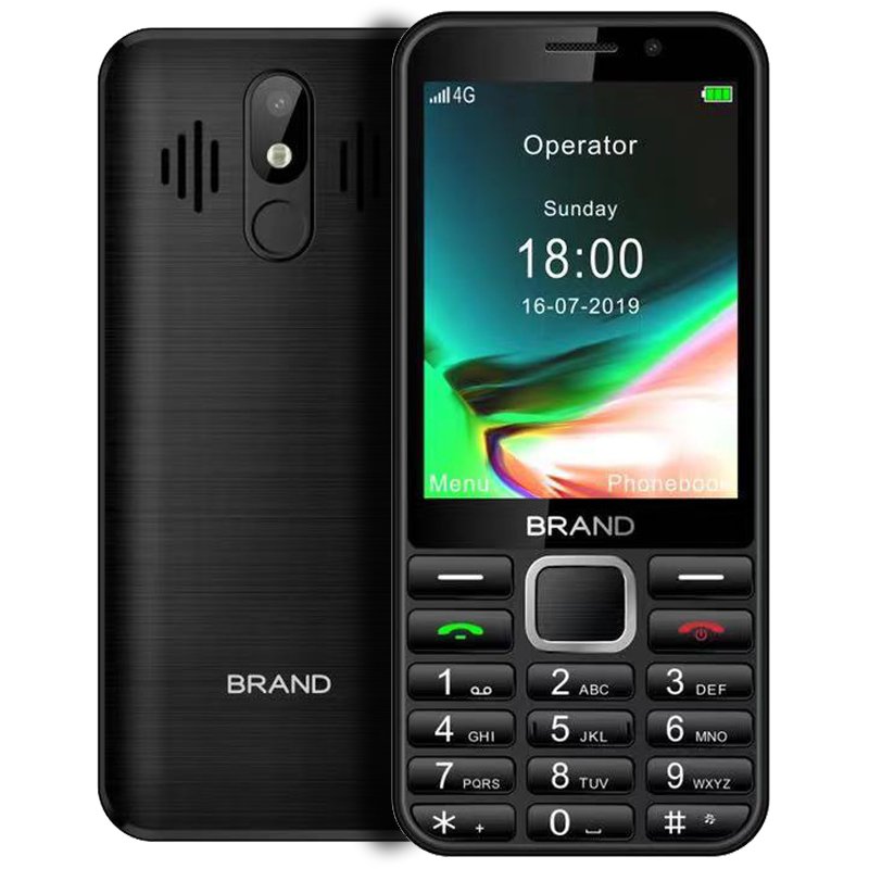 S340 3.2inch Support Whatsapp Facebook Wholesale OEM Low End Keypad Mobile Phone 4g