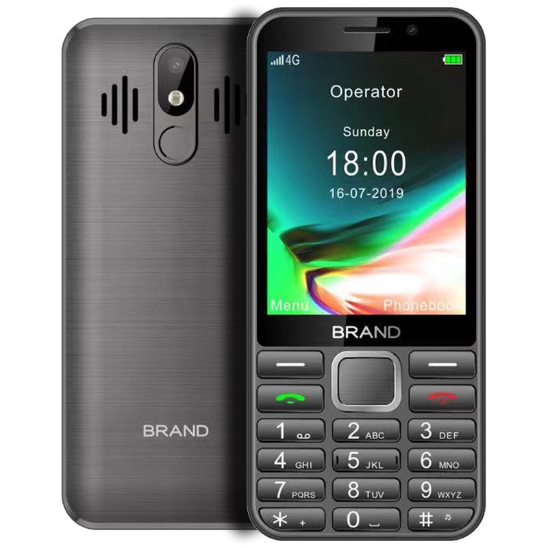 S340 3.2inch Support Whatsapp Facebook Wholesale OEM Low End Keypad Mobile Phone 4g