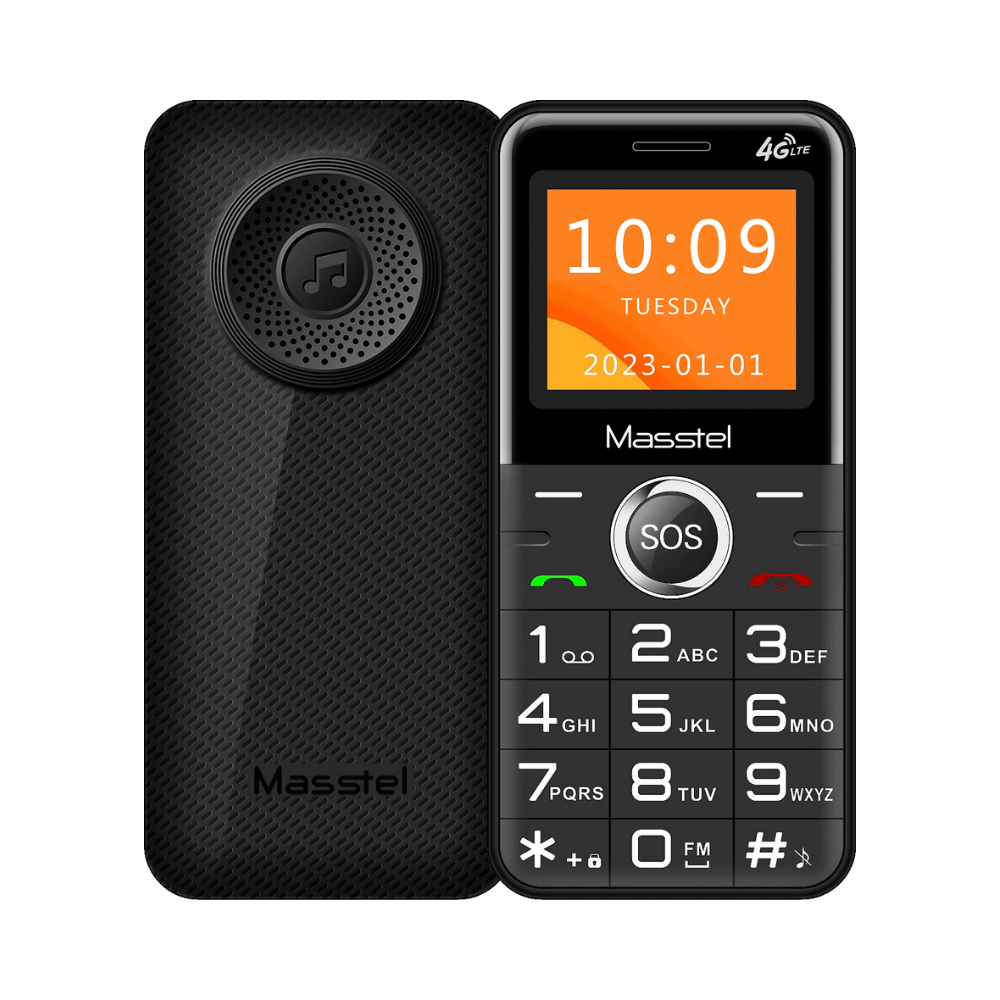 Customized Service Masstel Fami 8 4G GSM Cell Phone 1.77'' Dual SIM Card Low Price Feature Phone For Senior People