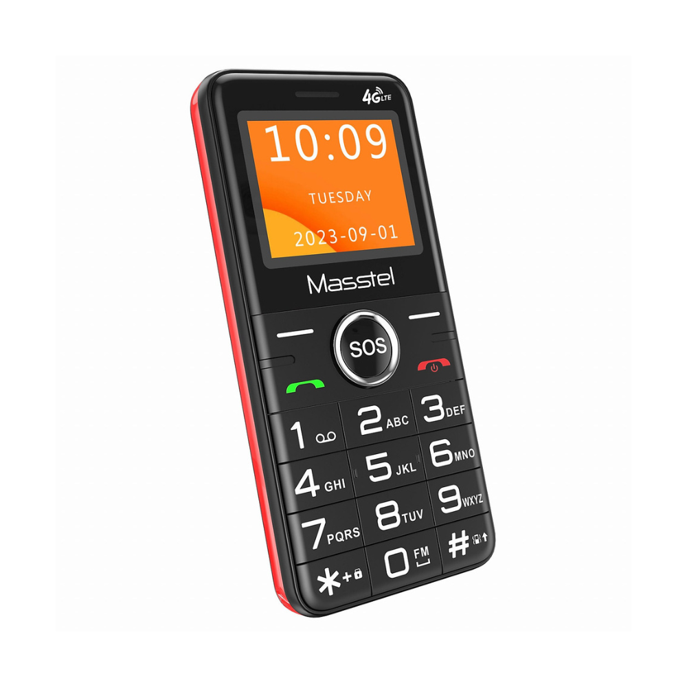 Customized Service Masstel Fami 8 4G GSM Cell Phone 1.77'' Dual SIM Card Low Price Feature Phone For Senior People